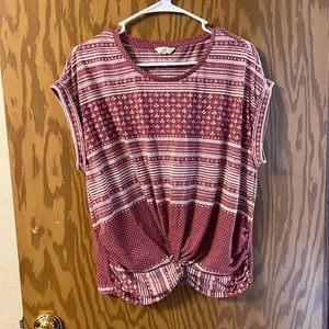 SOLD||  Lucky Brand striped top
